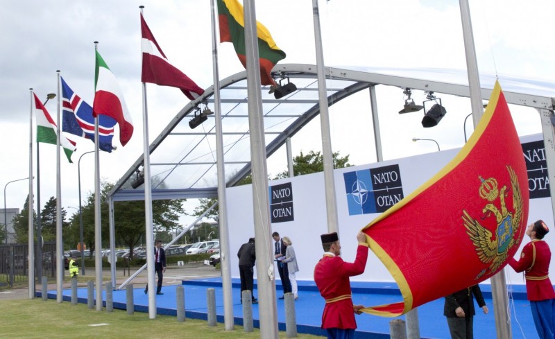 An important event for the Western Balkans: Raising the flag of Montenegro in NATO headquarters